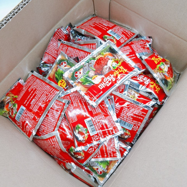 포장/배달업소용 진조미식품 11호 매운탕양념소스 박스(60g X 100개입)대용량, 60g, 1