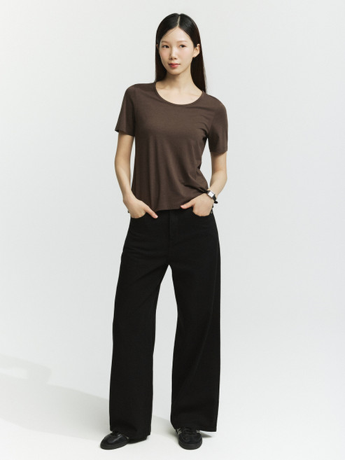 TOPTEN 여성 COOL 와이드 데님_MSG2DP2906 172086