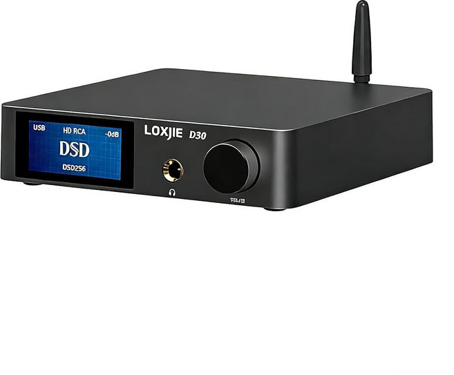 LOXJIE D30 오디오 DAC 및 헤드폰 AMP ES9068AS 칩 XMOS PCM 32bit/768kHz MQA DSD512 블루투스 5.0 APT-X JAS Hi-, LOXJIE D30 오디오 DAC 및 헤드폰 AMP,