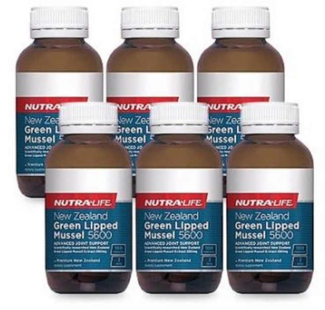 뉴트라라이프 초록입홍합 5600 100정 6통, 6개