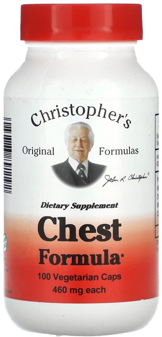 몸관리하세요 겨울입니다 Christopher's Original Formulas 체스트 포뮬라 460mg 베지 캡슐 100정 특별관리진행, ChristophersOriginalFormulas체스, 1개 - 쿠팡