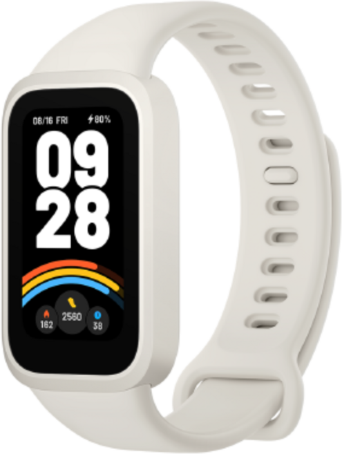 Xiaomi 小米 Smart Band 9 Active 智慧手環, 米色, 3.73cm, GPS + 藍牙