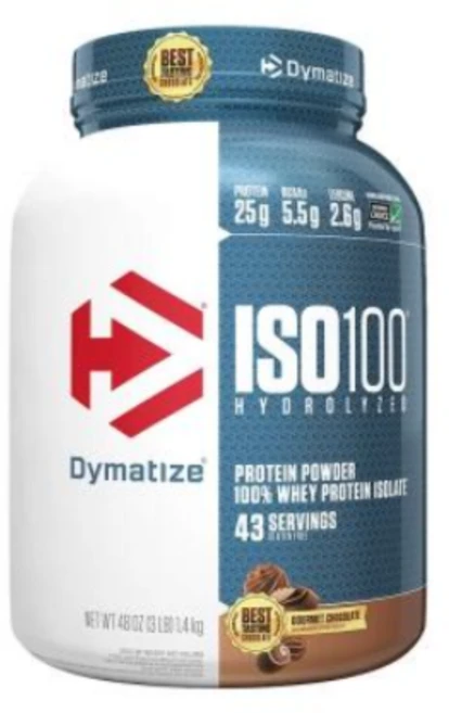 Iso-100 하이드롤라이즈 프로틴 파우더 100 웨이 프로틴 아이솔레이트 고메 초콜릿 43 서빙 1.4 kg, 1개, 1.4kg - 쿠팡