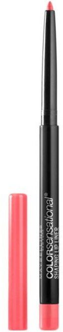 메이블린 컬러 센세이셔널 쉐이핑 립 라이너 핑크 코랄 0.01 oz., MAYBELLINE 메이블린 컬러 센세이셔널 쉐이핑 립, 115 완전 토피, 1개
