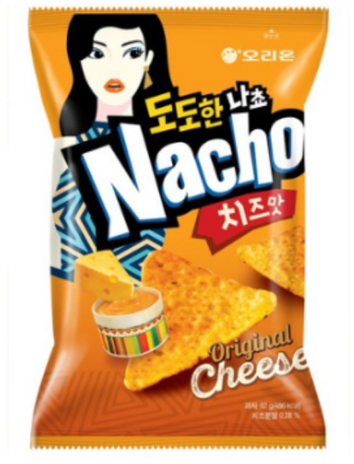 오리온 도도한 나초 치즈맛, 92g, 3개