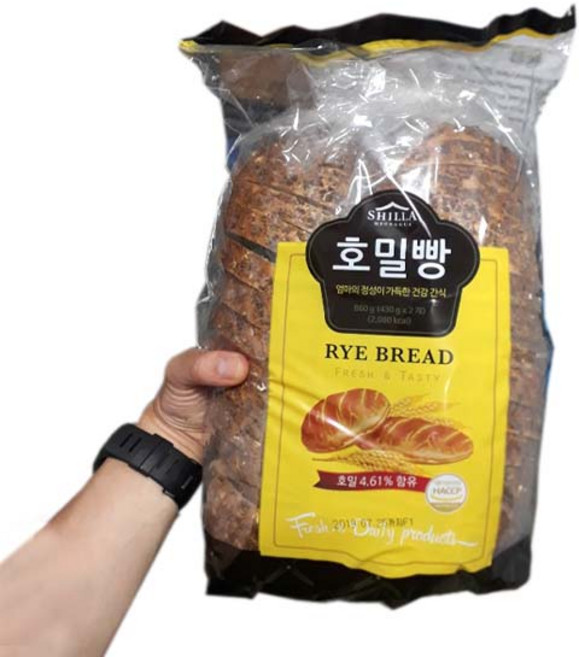 코스트코 신라명과 호밀빵 430g 2봉, 2개