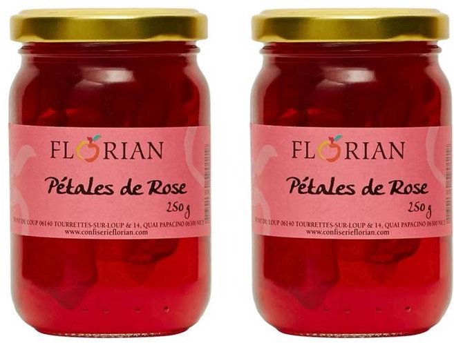 프랑스 플로리안 Florian rose jam 로즈페탈 장미꽃잎 잼 250g, 2개