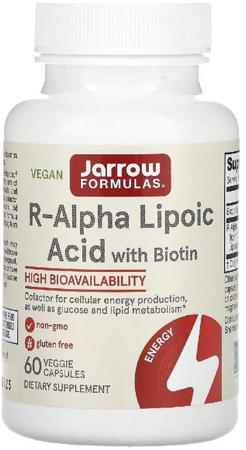 자로우포뮬라 R 알파리포산 + d 비오틴 RALA 100mg 재로우 포뮬러 베지캡슐 60정, 60회분, 1개, 60회분 - 쿠팡