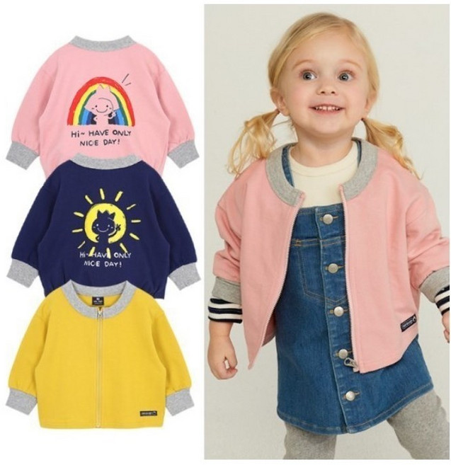 봄)포인트가오리핏점퍼(네/핑) 90/100호