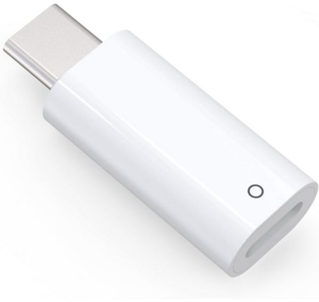 TechMatte USB C 연필 어댑터 Apple Pencil 1세대용 iPad 10세대11세대 A16 2025세대 호환 USB-C to Lightning 충전 및 연결 지원