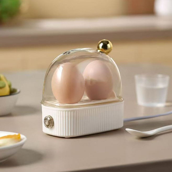 멀티 계란 찜기 가정용 호빵 달걀 삶는 기계, 흰색