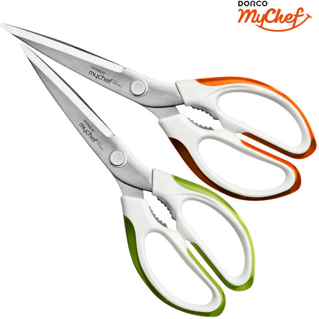 도루코 마이쉐프 인테리어 가위 라임 레몬그라스 주방가위, 1개