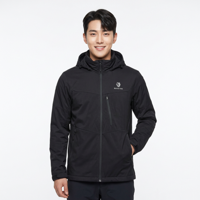 블랙야크 남여공용 블랙 윈드브레이커 바람막이 방풍 자켓 (정상가:239 000원)