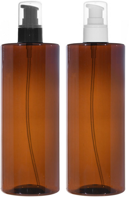 [10-25개묶음판매] 에센스용기 120ml 150ml 200ml 250ml 300ml 500ml 펌핑용기 플라스틱 공병 허브스프레이공병, 500ml 각갈색용기, 흰색캡, 10개