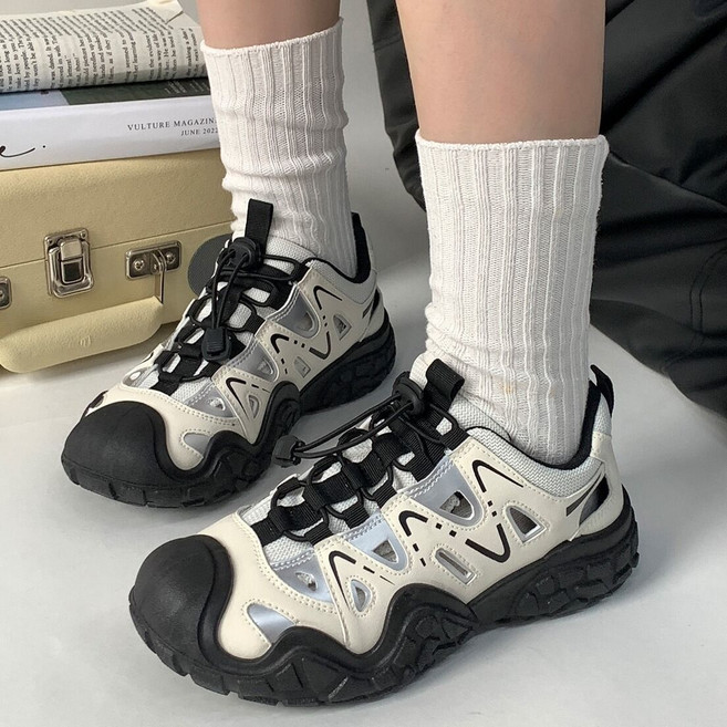 CHENZE 여성 가벼운 등산화 통기성 미끄럼방지 트레킹화