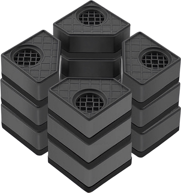 洗衣機腳墊 防震防滑墊 穩固承重500KG 墊高設計 易清潔 適用家電, 1套