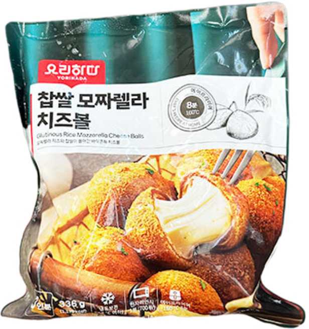 요리하다 찹쌀 모짜렐라 치즈볼, 336g, 1개