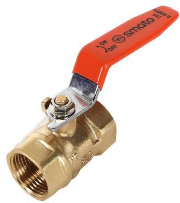 SMATO 밸브 황동볼밸브 15A 6EA, 6개