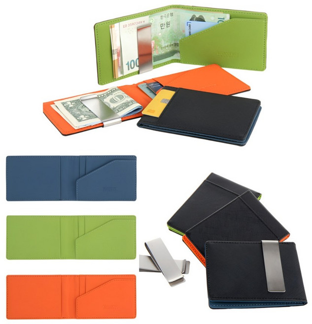 날다옥쓰 골프 내기 지갑 슬림 클립 카드 지폐