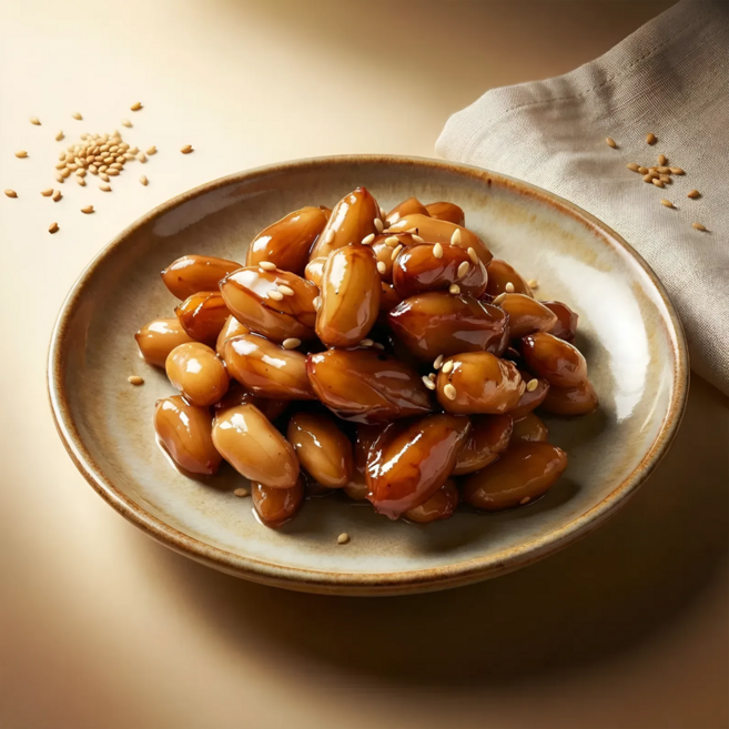 수제 건강식 땅콩조림 고소한 별미 간편 반찬, 1개, 500g