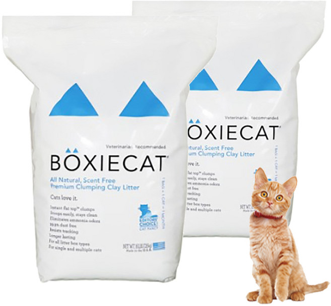 벅시캣 고양이 화장실 모래, 7.26kg, 1개, 무향