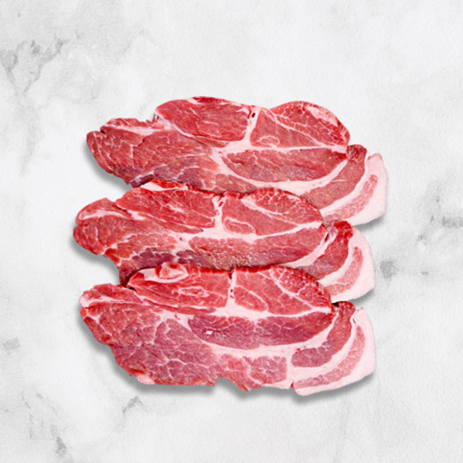 바르다 [바르다정육점] 한돈 선별 돼지 목살 500g 고품격의 맛 최상급한돈, 1개, 통목살(500g)