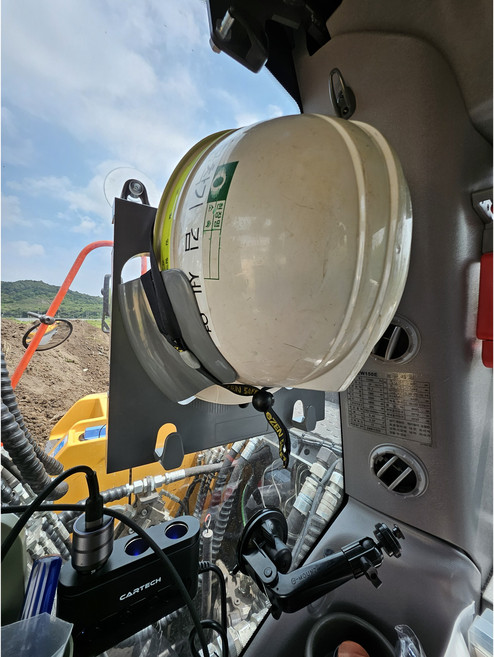 [세뭉나라] 중장비 안전모 거치대 #김세뭉 #안전모거치대 #뭉스토어#세뭉나라#안전모걸이대#중장비모자걸이#안전모걸이, 안전모거치대 세트(큐방3개 기본포함)