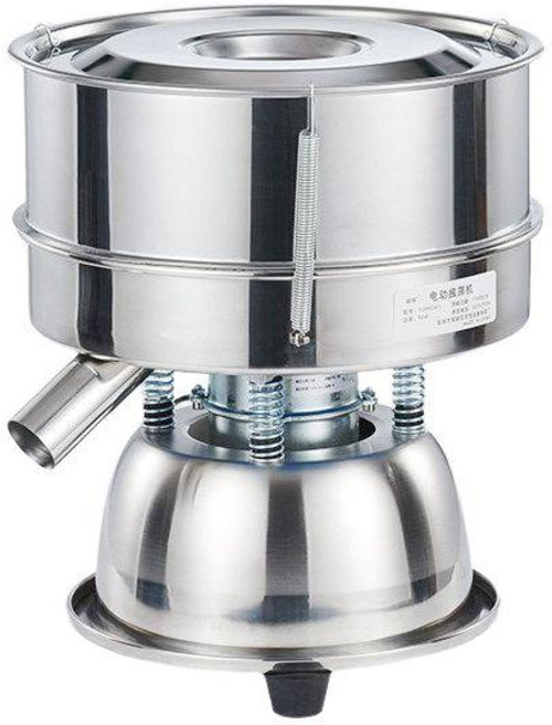 분말 제분기 밀가루체 콩 팥 밀가루 스텐 스테인리스 미숫가루 체 채반 곡물 쌀가루 석망 깨, 1. 직경 30  기계  프레임 높이 10CM 덮개가없