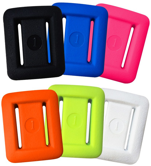 [단비몰] 코팅 납 웨이트 2kg, 오렌지