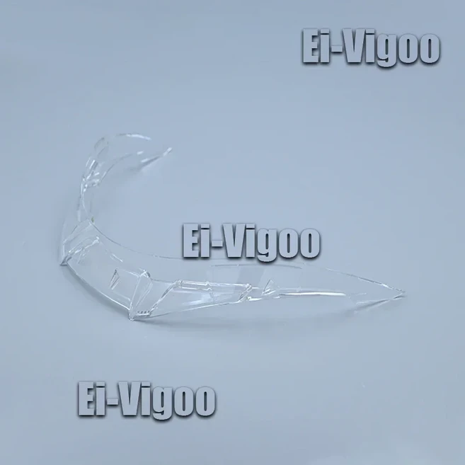 AGV K6 테일 부품 및 액세서리용 오토바이 헬멧 리어 스포일러 교체, 02 Clear