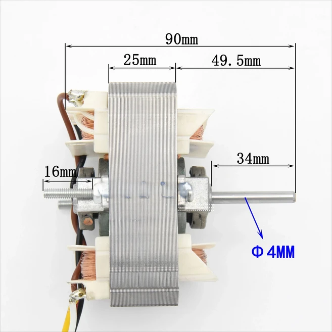 스팟 레인지 후드 모터 S84 커버 폴 주방 배기 팬 오븐 블로워 순수 구리선 3단 속도 재고 있음, 01 6825
