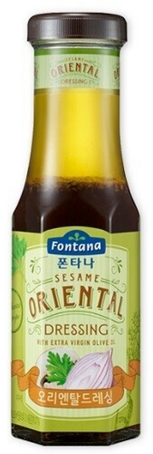 폰타나 오리엔탈드레싱 소스, 4개, 270g
