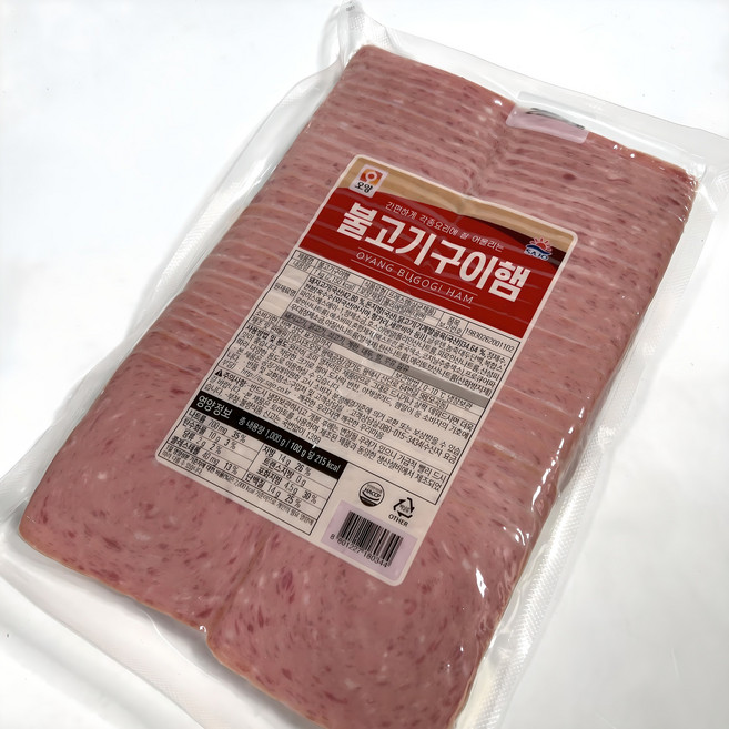 원하프불고기구이햄(슬)1kg/사조총알배송, 1kg, 2개