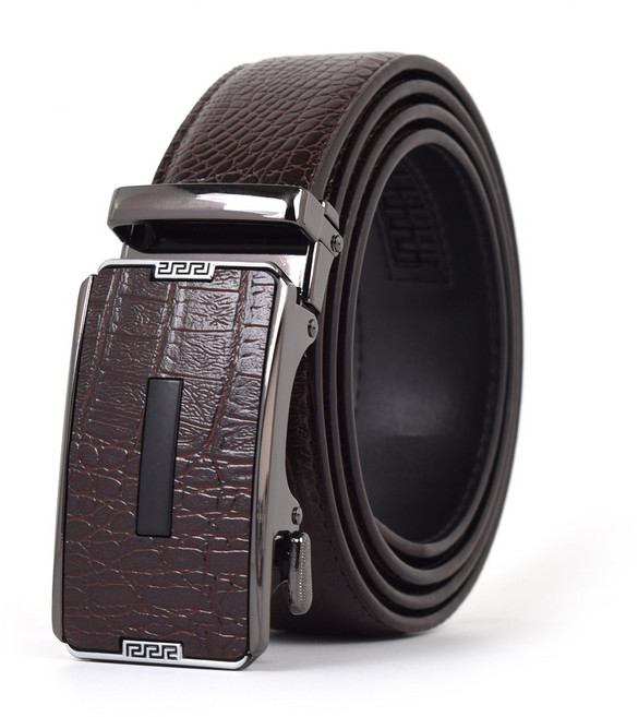 에스까리에 악어무늬 광폭 정장 롱 벨트 ES-405 길이조절가능 42인치까지