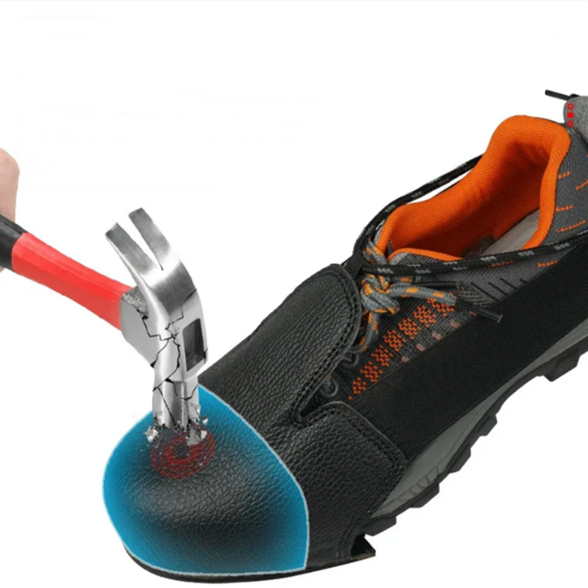 MS4U 발등보호 보조 안전화 토캡, 1세트, 블랙