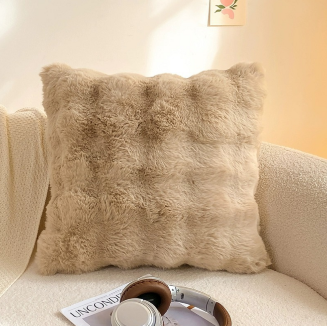 버블 벨벳 베개 커버