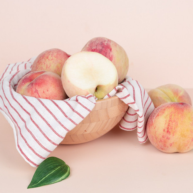 의성진 당도선별 백도복숭아 3kg(15과내/박스), 1박스