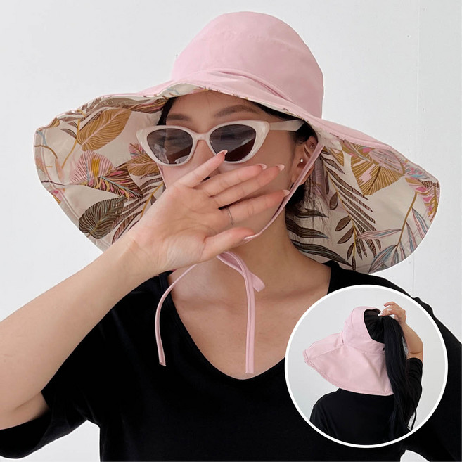 세렌블리 여성용 엘레강스 볼캡 얼굴 작아보이는 챙넓은 모자