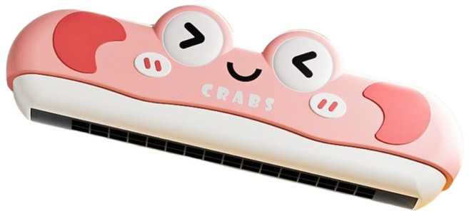 BELUCKIER 兒童口風琴, 粉色，藍色, 1個