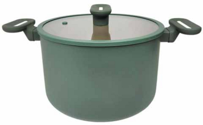 남선 러브송 더 그린 IH 인덕션 세라믹 냄비, 1개, 더그린IH(깊은), 22cm