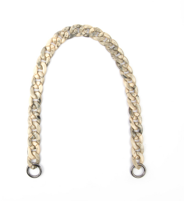 브랜드얀 감성 체인스트랩 미니마블 유광, 바닐라스톰, 1개