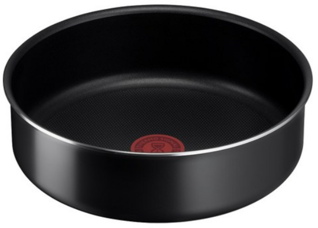 테팔 매직핸즈 티타늄 이지 쿡앤클린 전골냄비, 24cm, 블랙믹스, 1개