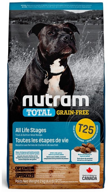 Nutram 紐頓 成犬 羊肉糙米配方, 1個, 紐頓T25無穀潔牙犬鮭鱒2kg, 2kg, 潔牙, 維持體態, 鮭鱒