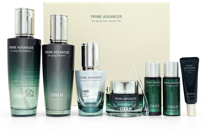 오휘 프라임 어드밴서 디에이징 3종 화장품세트, 1세트