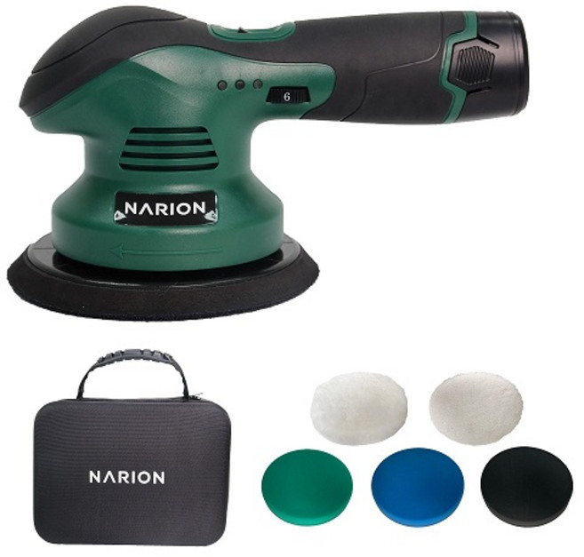 나리온 무선 차량 차동차 광택기 폴리셔 폴리싱