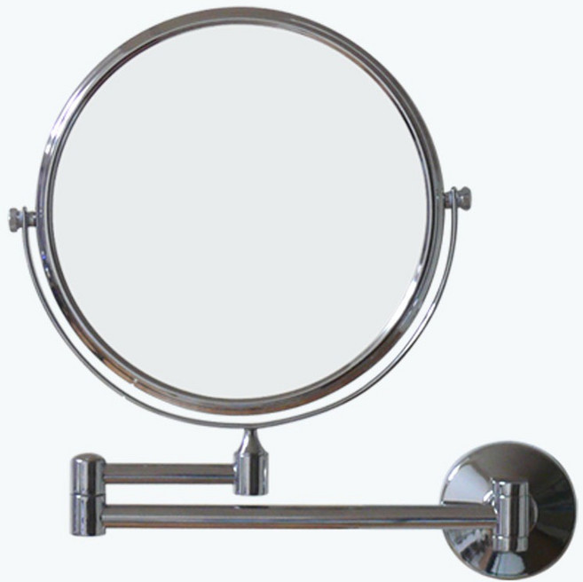 욕실 화장실 면도경 접이식 확대 양면 미용 면도 거울, 1개