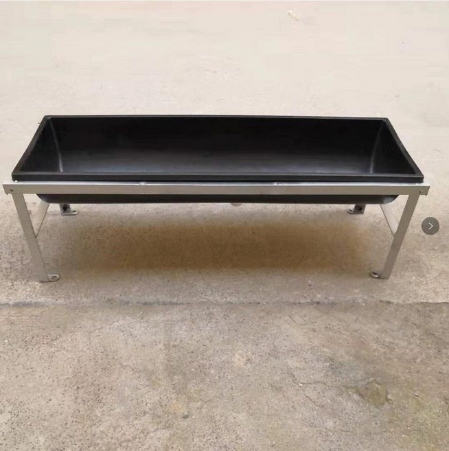 염소 사료통 축사 돼지 축산 여물통 송아지 목장 건초, 1미터 두께 양통브래킷