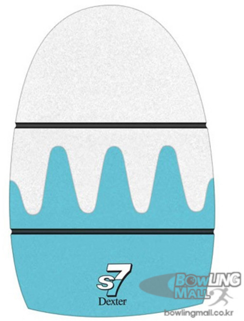 덱스터 THE 9 전용 교체용 슬라이드 솔 볼링화 볼링신발 볼링슈즈 볼링용품 슬리이딩솔, S7, 1개