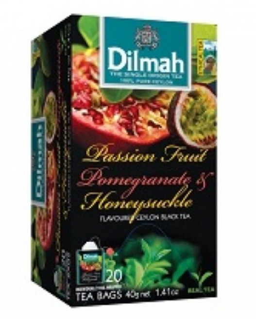 Dilmah 帝瑪 百香果石榴紅茶 百香果石榴口味紅茶 20入, 1個