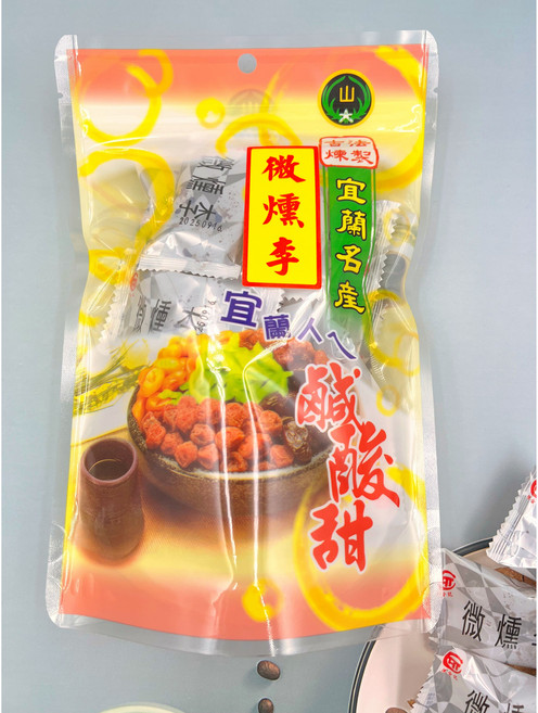 德合記 微燻李 無籽李 單粒包 無核 獨立包蜜餞, 1個, 小包, 170g